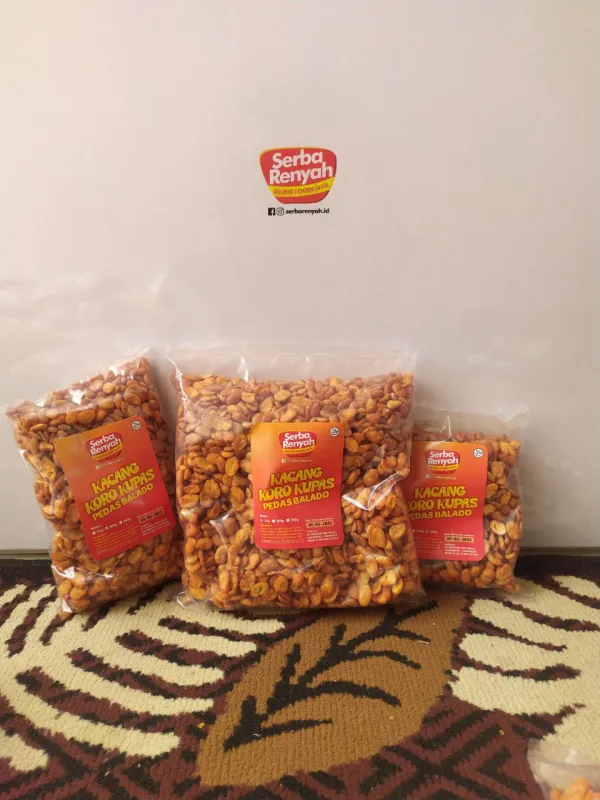 Kacang Koro Kupas Pedas Balado