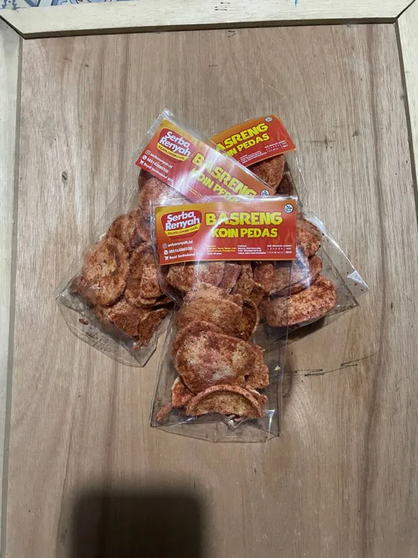 Basreng Koin Pedas